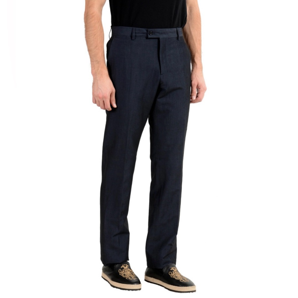 John Varvatos Navy Dress Pants